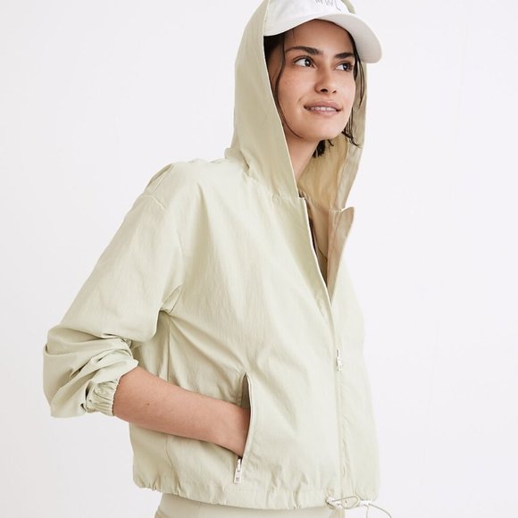 Madewell Jackets & Blazers - BRAND NEW | Madewell | MWL Hiking Hoodie Crop Jacket
